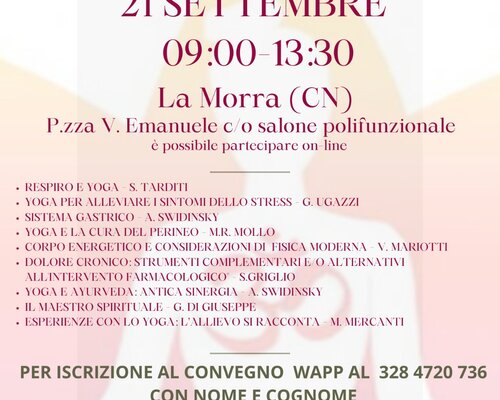 Convegno: Yoga, quale salute? - La Morra (CN)