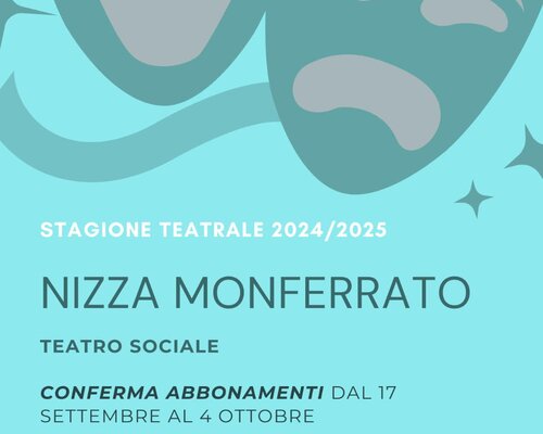 Stagione Teatrale Nizza Monferrato 2022-2023