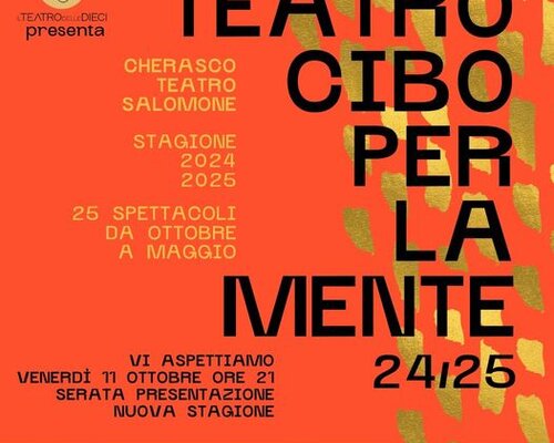 Stagione Teatrale 2024/25 - Cherasco