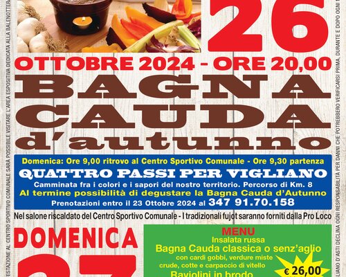 Bagna Cauda d'Autunno - Vigliano d'Asti