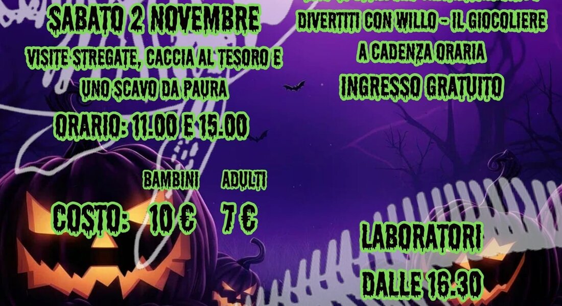 Happy Halloween al Museo Paleontologico - Asti (AT)