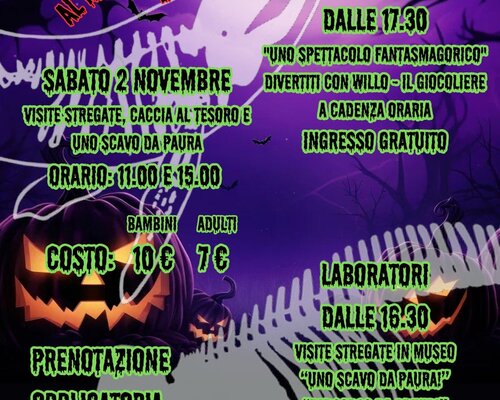 Happy Halloween al Museo Paleontologico - Asti (AT)