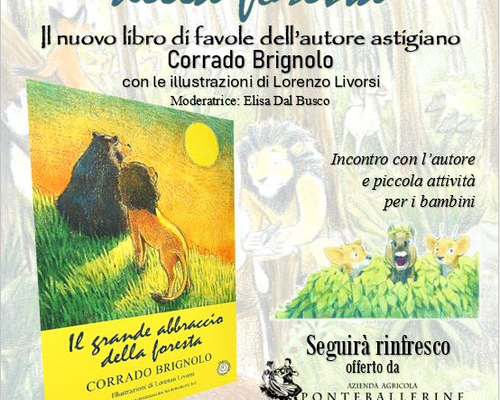 Presentazione "Il grande abbraccio della foresta" di Corrado Brignolo - Asti (AT)