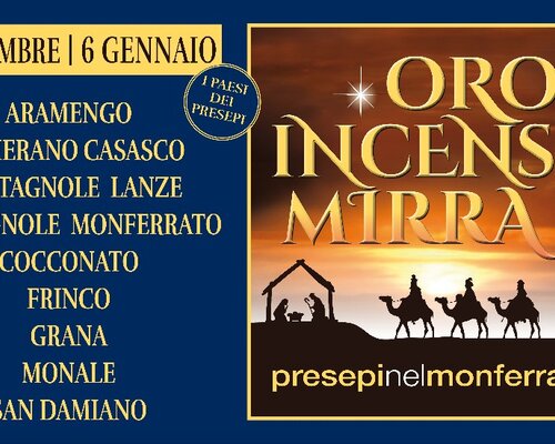 Oro Incenso Mirra (Gold Incense Myrrh)