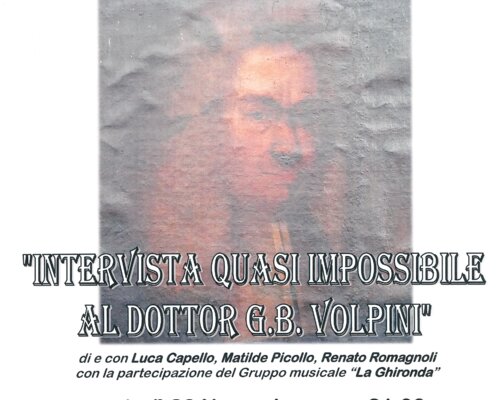 "Intervista quasi impossibile al dottor G.B.Volpini" - Asti