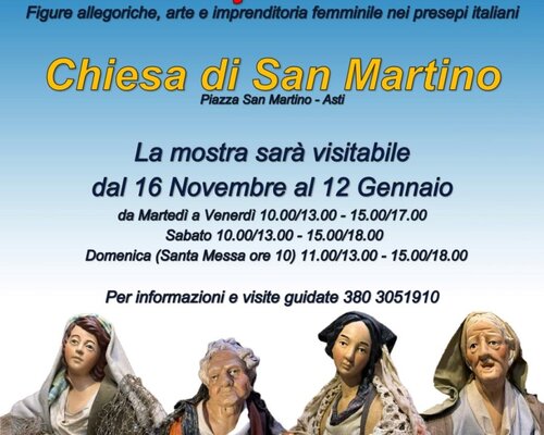 Mostra "Il Presepe è Donna" - Asti