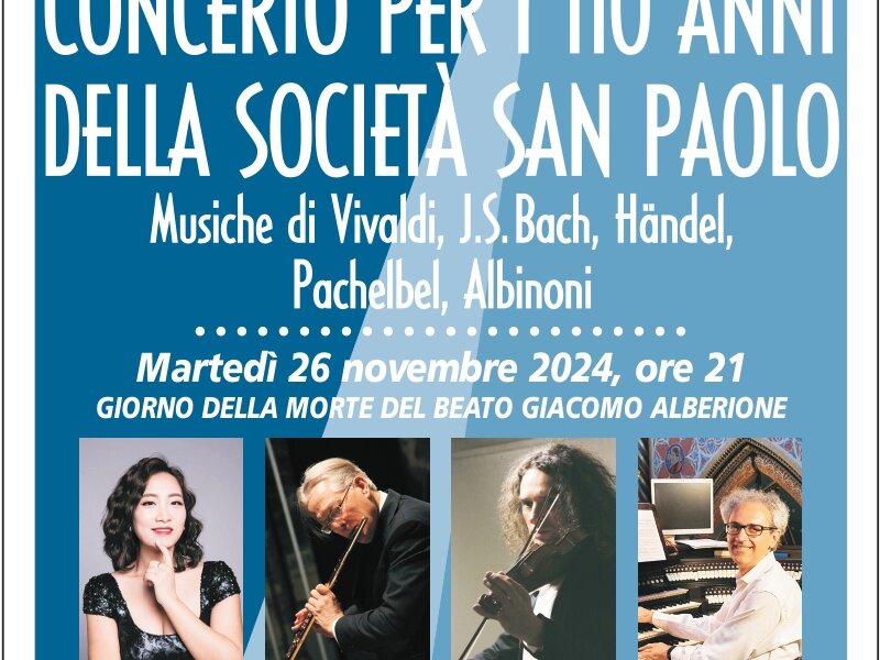 Concerto per i 110 anni della Società San Paolo -  Alba