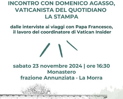 Incontro con Domenico Agasso - La Morra