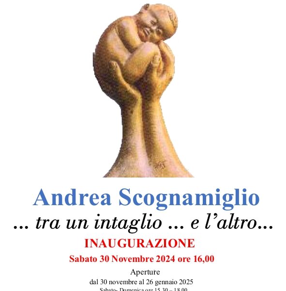 Mostra "... tra un intaglio... e l'altro" di Andrea Scognamiglio - Mombercelli (AT)