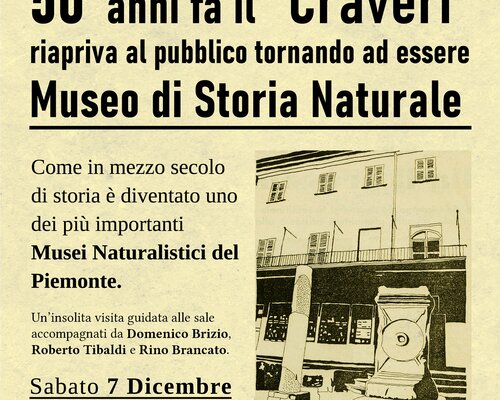 1974 – 2024: 50 anni dalla riapertura del Museo Craveri di Bra