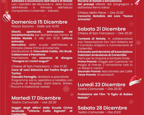 Aspettando il Natale a Cortemilia