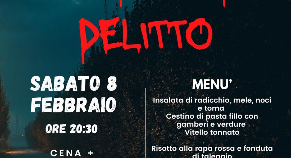 Cena con Delitto - Cantarana d'Asti (AT)