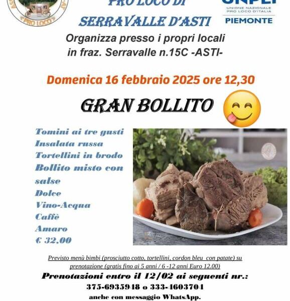 Sagra del Gran Bollito - Serravalle d'Asti (AT)