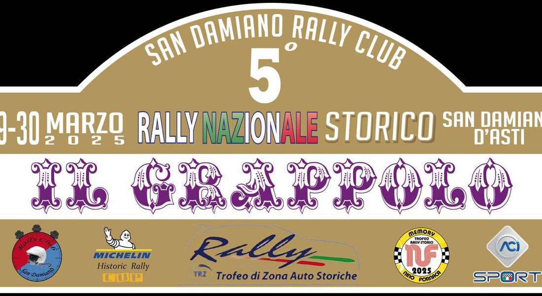 Rally il Grappolo Storico - San Damiano d'Asti