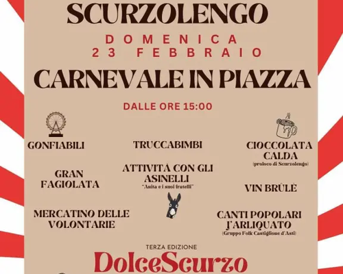 Carnevale in piazza - Scurzolengo