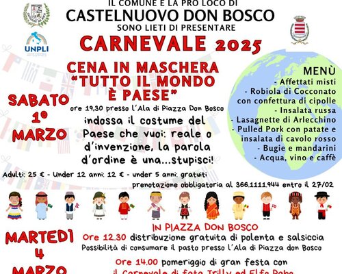 Carnevale 2025 - Castelnuovo Don Bosco