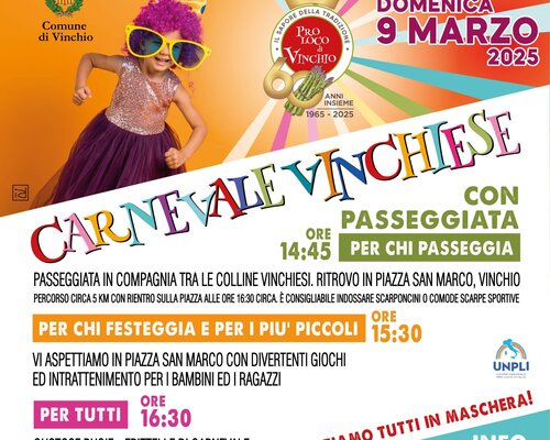 Carnival Festival with walk - Vinchio