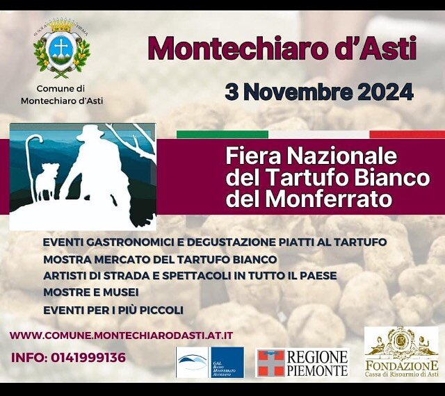 Fiera Nazionale del Tartufo Bianco del Monferrato - Montechiaro d'Asti (AT)